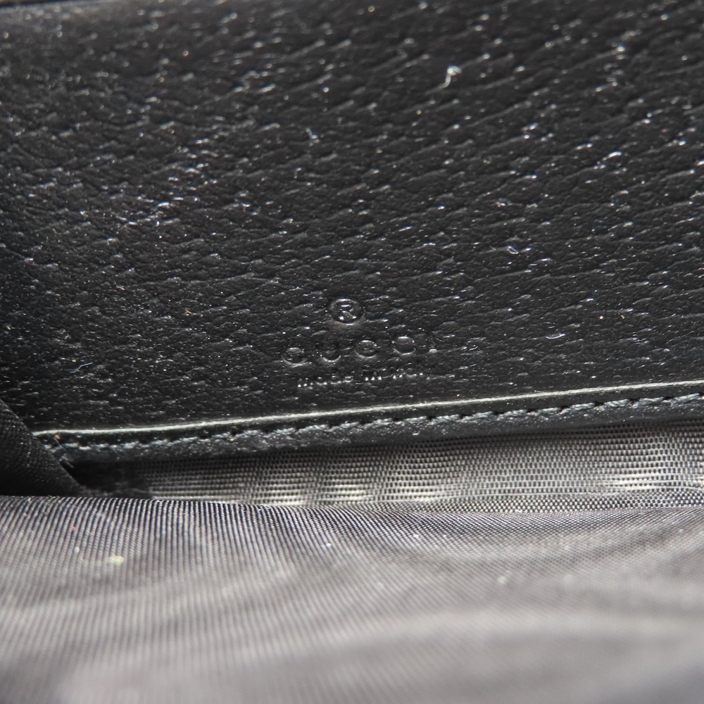 Gucci Round Zipper Metal Bee Animalie Long Wallet Leather - Picture 6 of 9